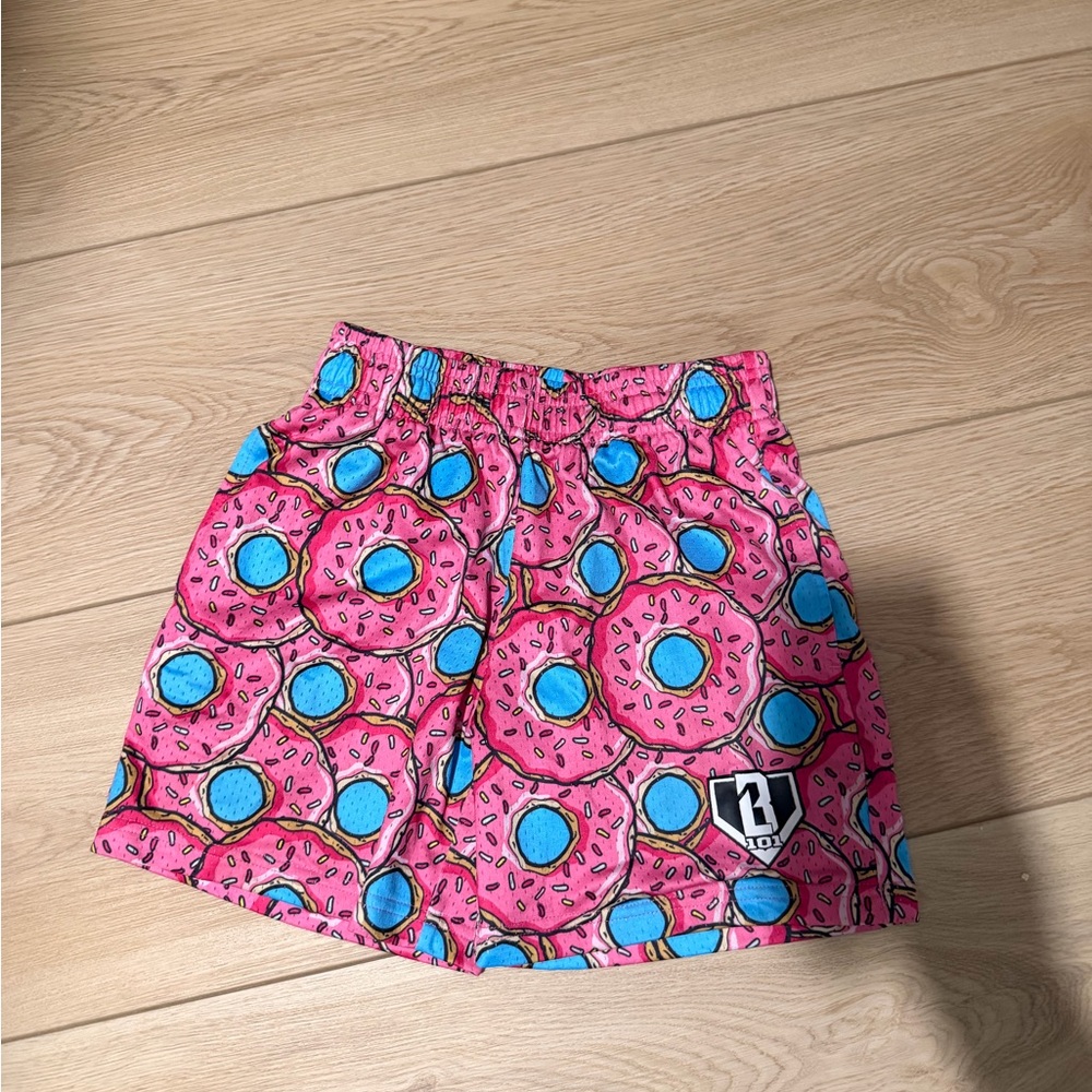 Baseball 101 Donut Shorts